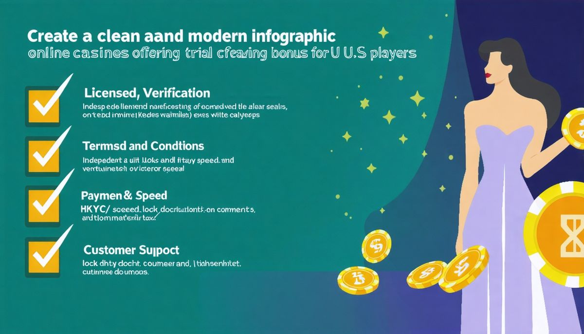 ABD için lisanslı ve güvenilir deneme bonusu veren siteler: kontrol listesi